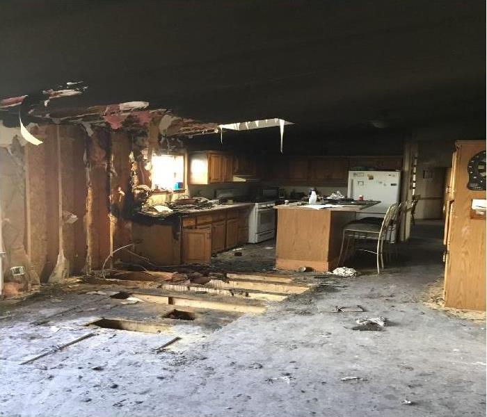 fire damaged property